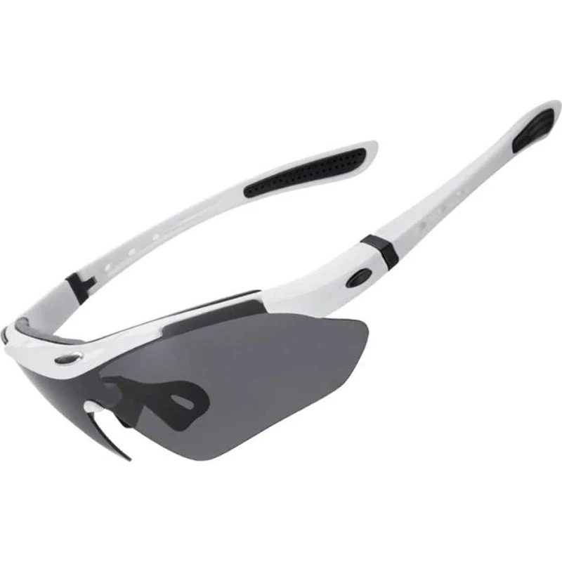 Rockbros 10142 Fotokromiske Cykelbriller - Hvid