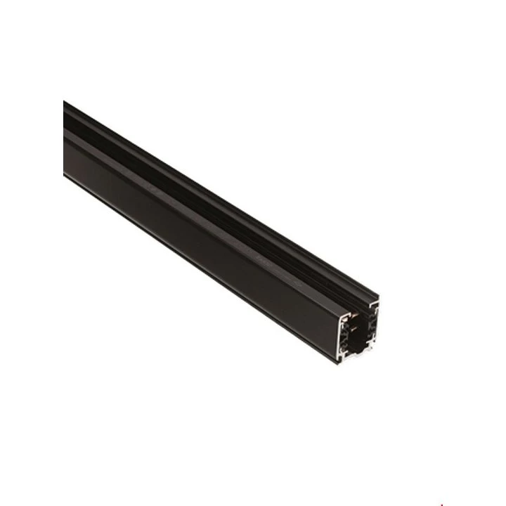 Belid GB2100-2 1-fas strømskinne, sort, 1 m