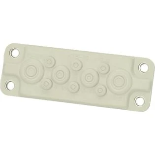 FMF 10 Membranflange Sæt, 138 x 48 mm, IP65, RAL7035