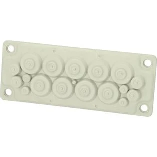 FMF 17 Membranflangesæt 216 x 84 mm, RAL7035, IP55