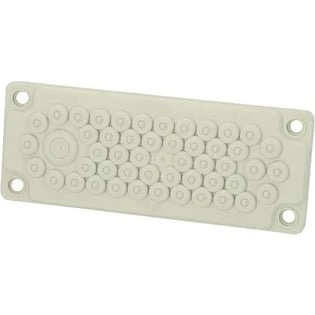 FMF 50 Membranflange Sæt 216 x 84 mm, IP65, RAL7035