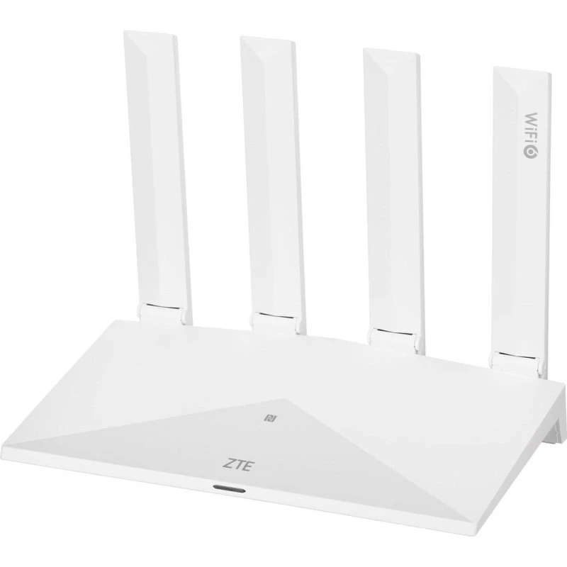 ZTE T3000 WiFi 6 Router, hvid