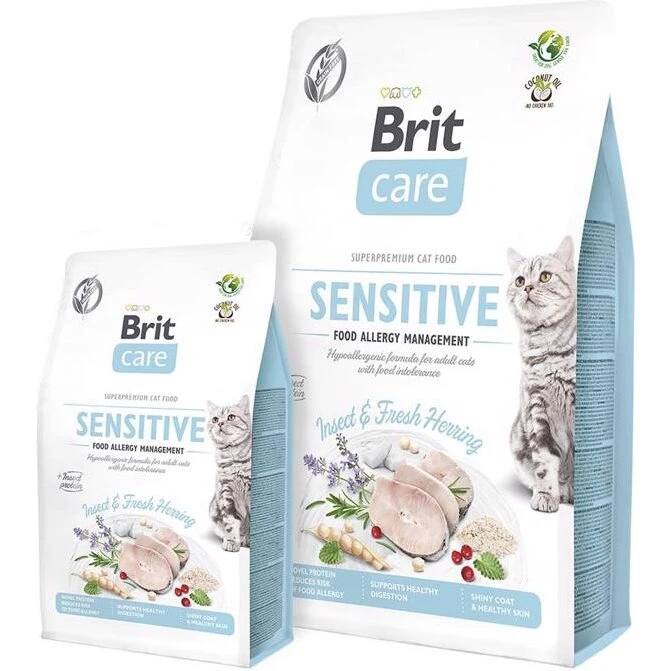 Brit Care Kattefoder Sensitive Insect & Fresh Herring