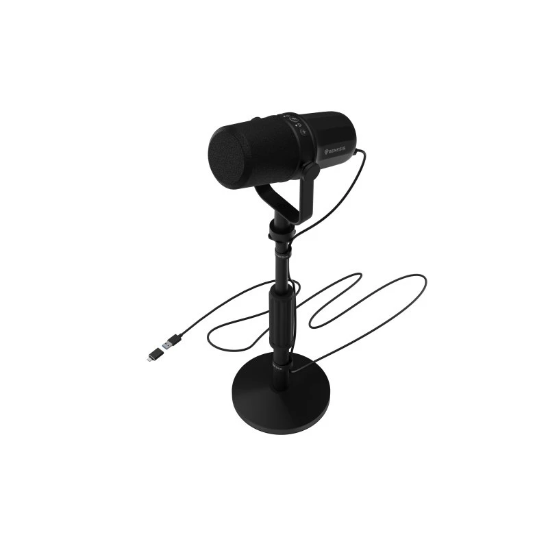 Genesis Radium 750D USB/XLR Mikrofon, Sort