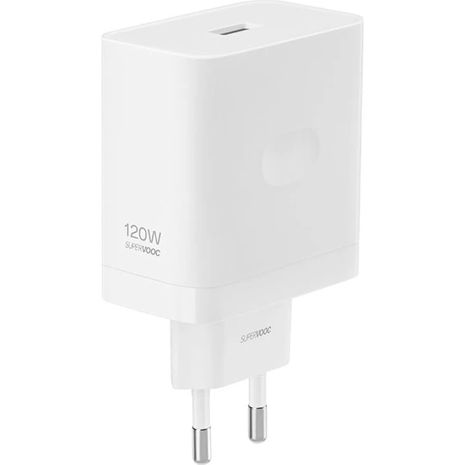 realme SUPERVOOC 120W USB-C Adapter - Hvid