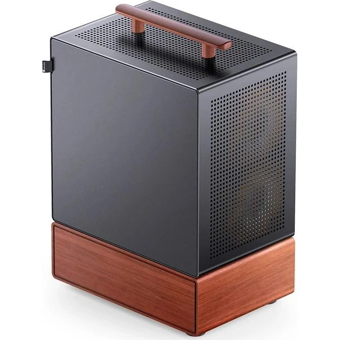 Jonsbo T7 Minitower, Sort, Med Glasvindue