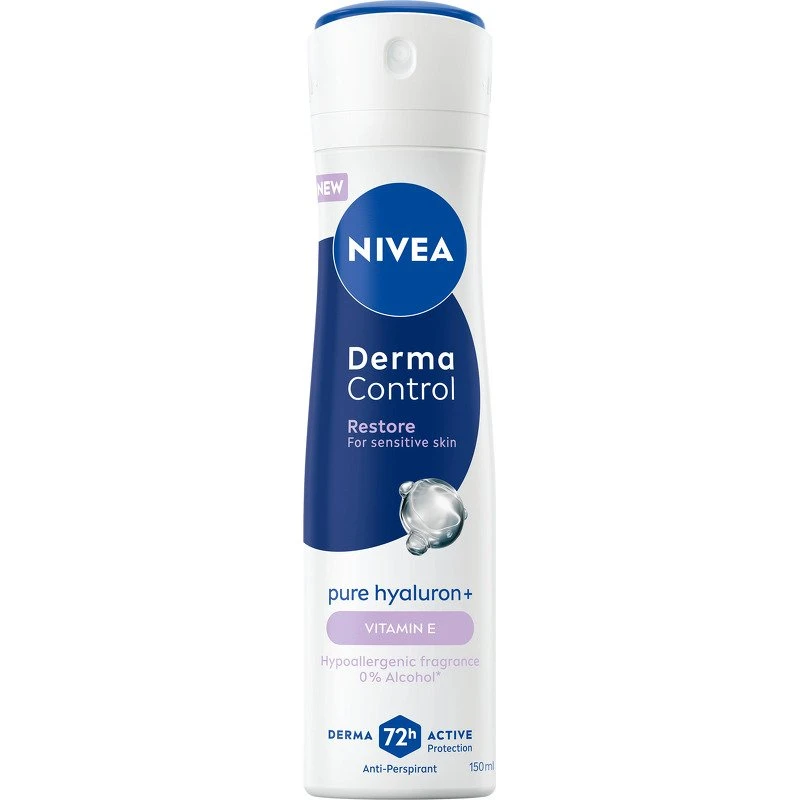Nivea Derma Control Restore Deo Spray - Sensitive 150 ml