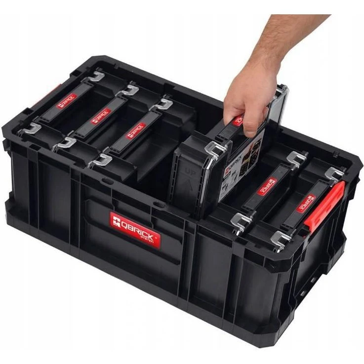 QBRICK System TWO Box 200 + 6 Organizer, 26 L
