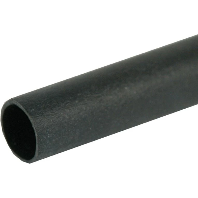 Krympeflex 6-2mm sort m. lim 1,2 m