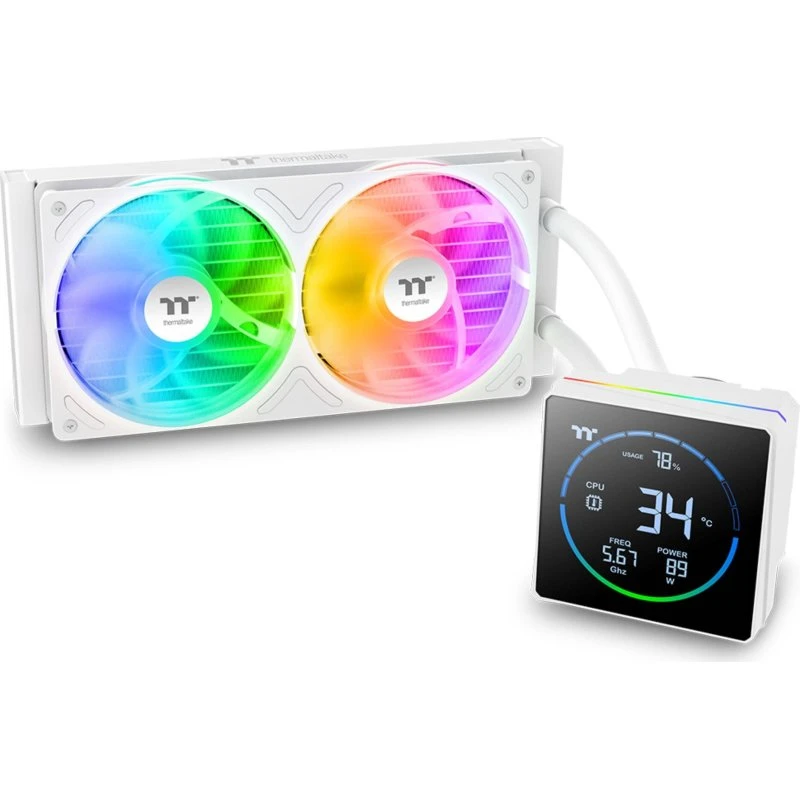 Thermaltake TH240-S V3 ARGB Sync AIO Køler - Hvid