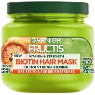 Garnier Fructis Vitamin & Strength Biotin Hårmaske 320 ml