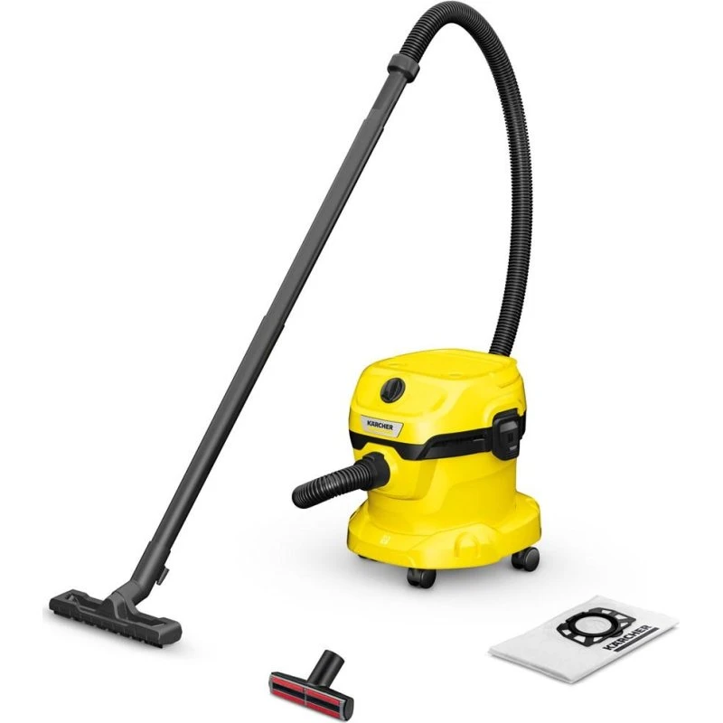 Kärcher WD 2 Plus V-12/4/18 PET 12 l, sort/gul