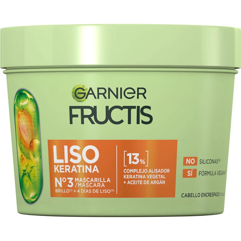 Garnier Fructis Liso Keratina hårkur 370 ml