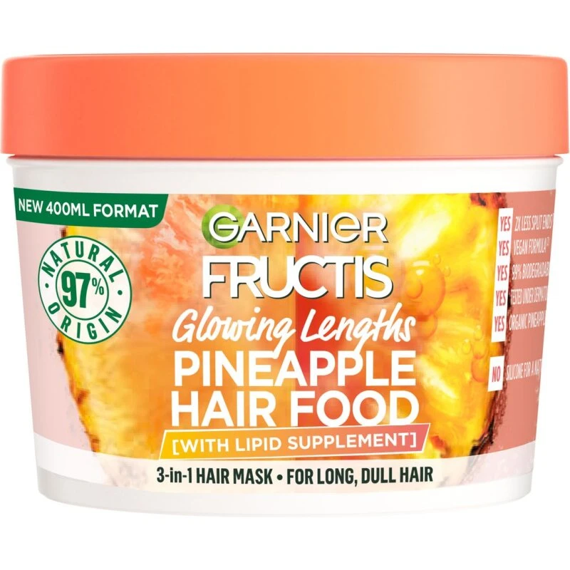 Garnier Fructis Hair Food Pineapple Hårmaske 400 ml