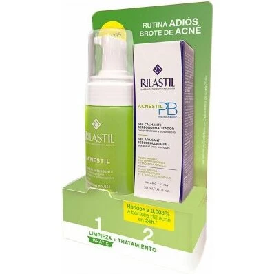 Rilastil ACNESTIL Ansigtsrens gel – 2-pak