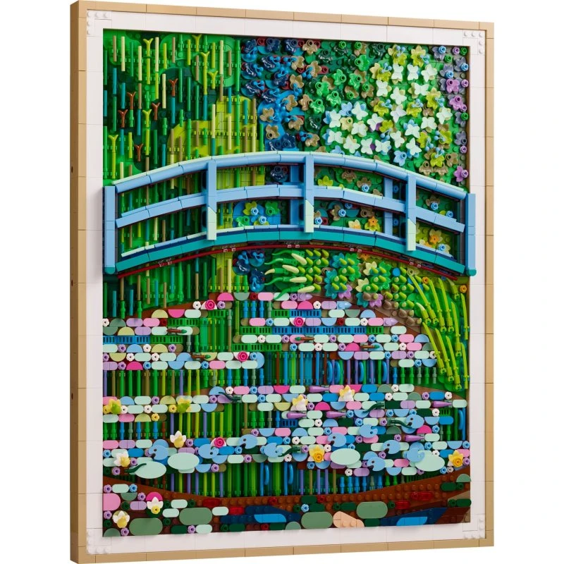 LEGO Art 31220 - Claude Monet: Den japanske bro over åkandedammen