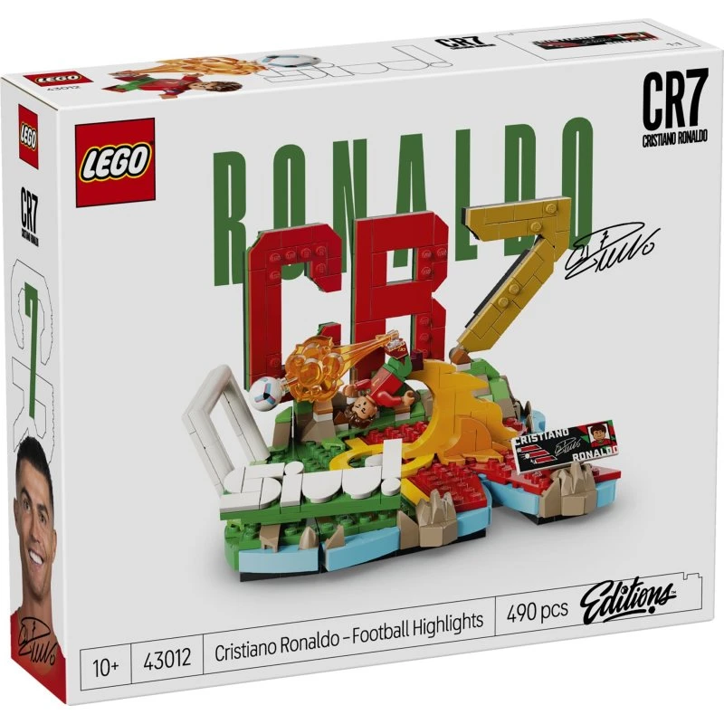 LEGO Editions 43012 Cristiano Ronaldo – Fodboldhøjdepunkter