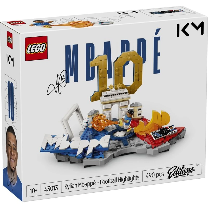 LEGO® Editions Kylian Mbappé – Fodboldhøjdepunkter 43013