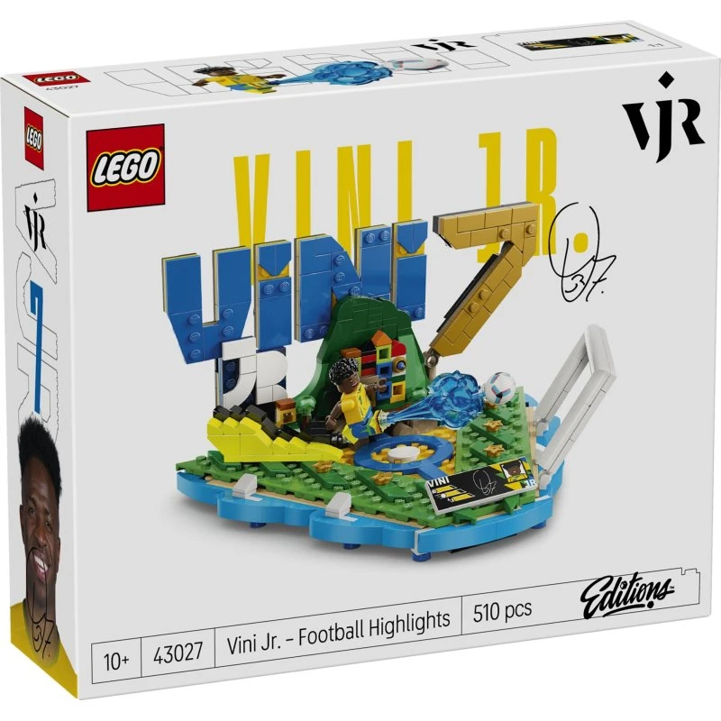 LEGO Editions Vini Jr. – Fodboldhøjdepunkter (43027, 510 dele)