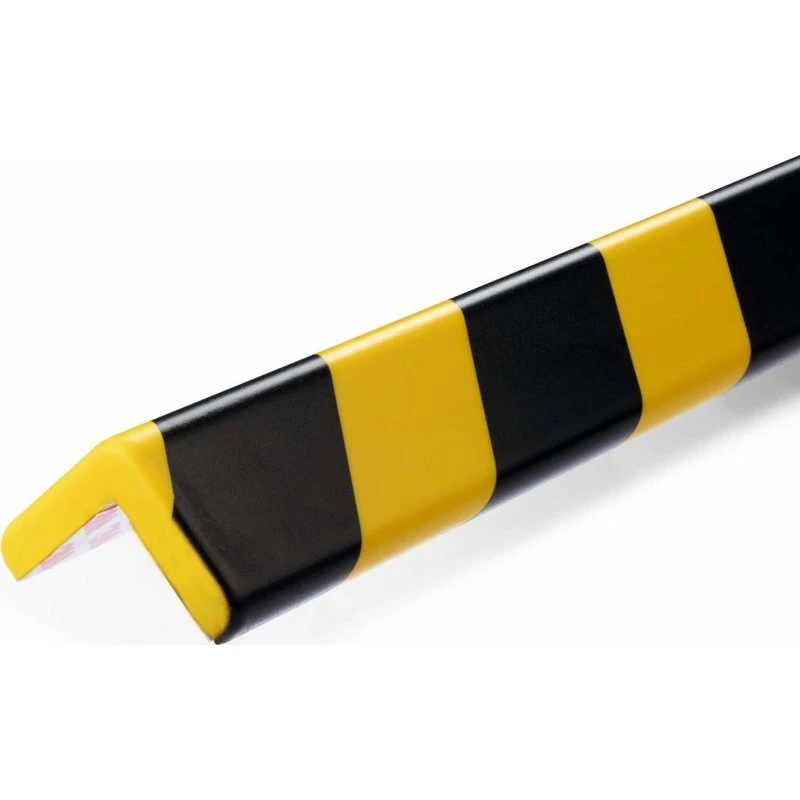 DURABLE C35 Hjørnebeskytter 100 cm sort/gul
