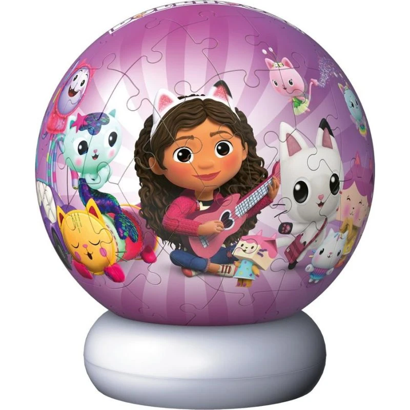 Ravensburger Puzzle-Ball Nightlight Gabby's Dollhouse (72 brikker)