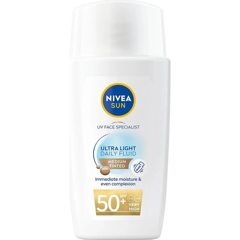 Nivea Sun Daily Fluid Medium Tinted SPF 50+ 40 ml