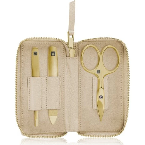 Zwilling Premium Gyldent 3-delt Manicuresæt