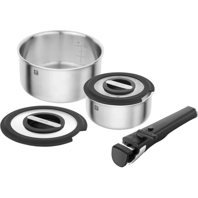 Zwilling Unlock Grydesæt 5-dele, 18/10 Rustfrit Stål