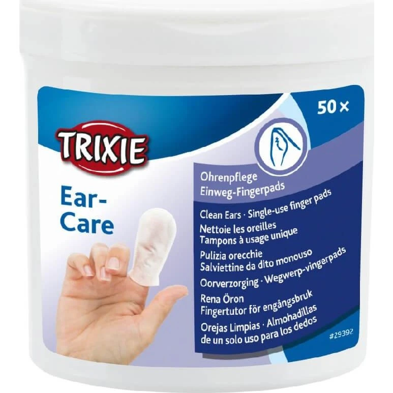 TRIXIE Ørerens-servietter, 50 stk.