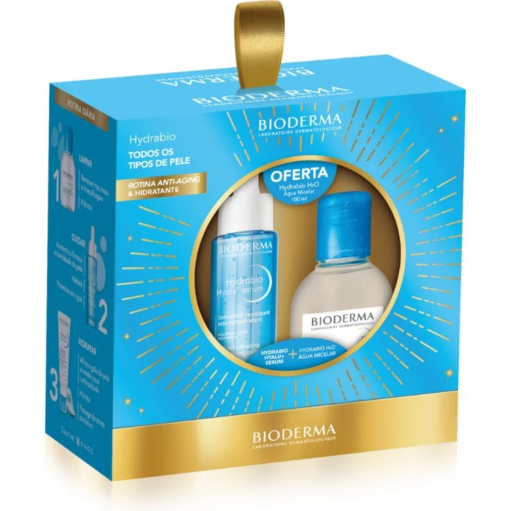 Bioderma Hydrabio Hyalu Serum Gavesæt 30 ml + Micellar 100 ml