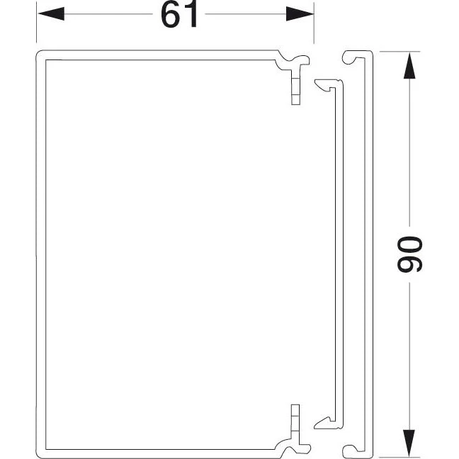 LFH 60090 PH Kabelkanal Halogenfri