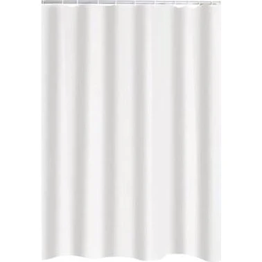 Solar Plus Hvid Badeforhæng 120x200 cm