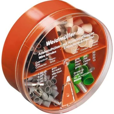 Weidmüller TERMINALRØRSBOX 4,0-16,0 mm², 50 stk
