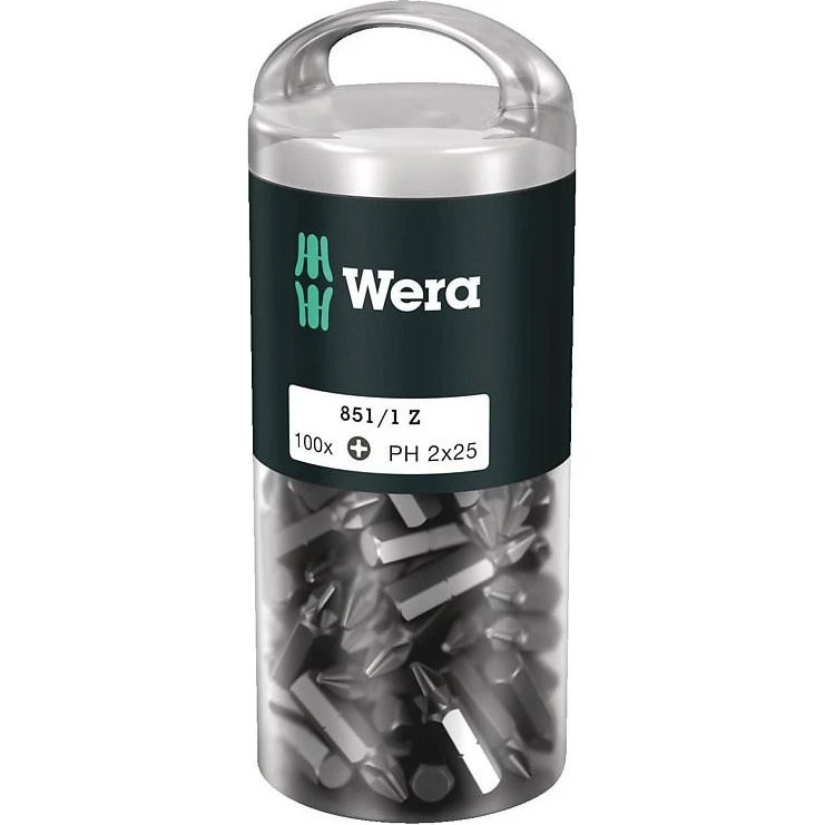 Wera 851/1 Z DIY PH2, 25 mm, 100 stk