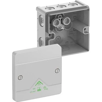 Abox 025-L Grå Forgreningsdåse, IP66, 2,5 mm²