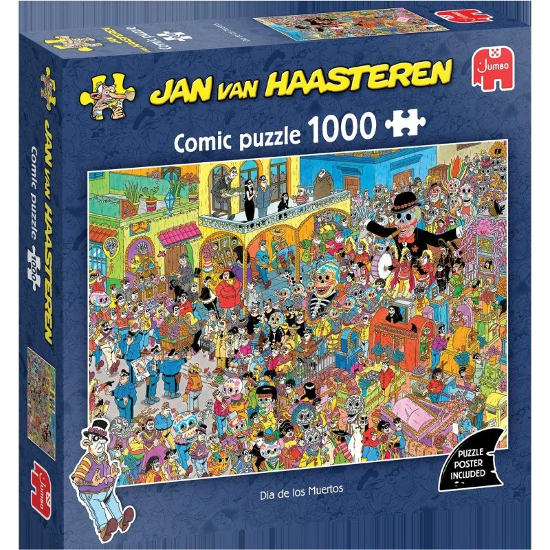 Jan van Haasteren Dia de los Muertos (1000 brikker)