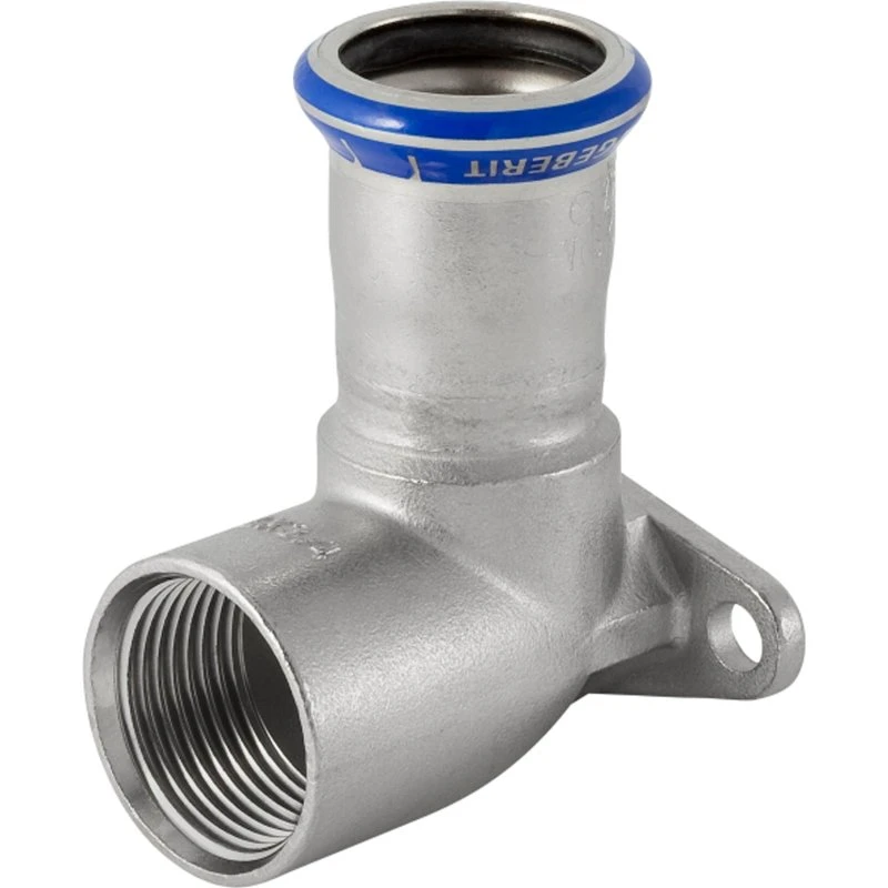 Mapress 18mm x 1/2" Dækvinkel RF 90° Muf/Muf