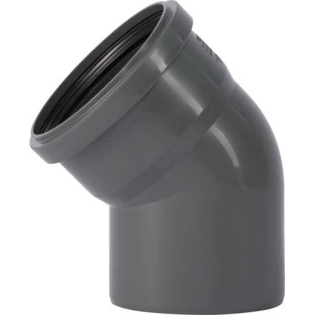 HT SAFE Bøjning 110 mm, 45 gr, RAL 7043