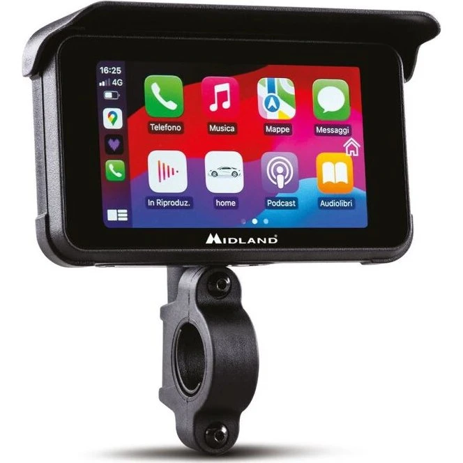 Midland BikePlay Guardian 5" TFT Touchscreen med Dashcam