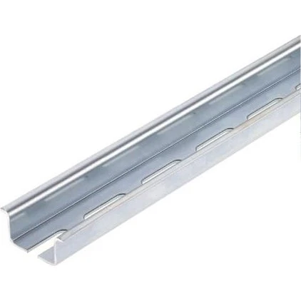 DIN-SKINNE 15MM 6,3X18MM HUL EL-FORZINK