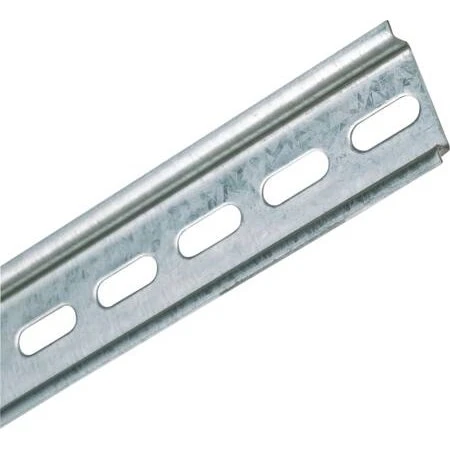 DIN-SKINNE 15MM HØJ, 6,3X18MM HUL 3M