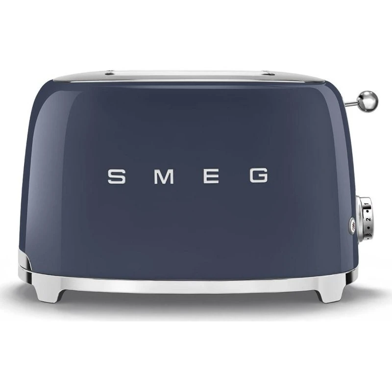 SMEG TSF01NBEU Brødrister 2 Skiver 950W Blå/Krom