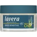lavera Basis Sensitive Anti-rynke Natcreme Q10 50 ml