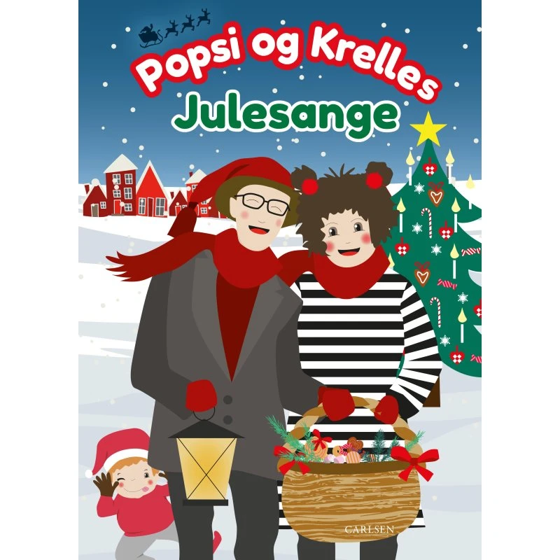 Popsi og Krelles Julesange - Bog