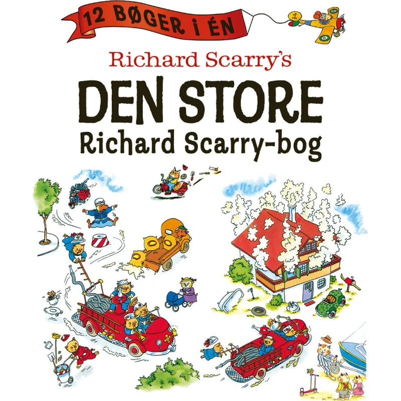 Richard Scarry: Den store bog med 12 klassikere