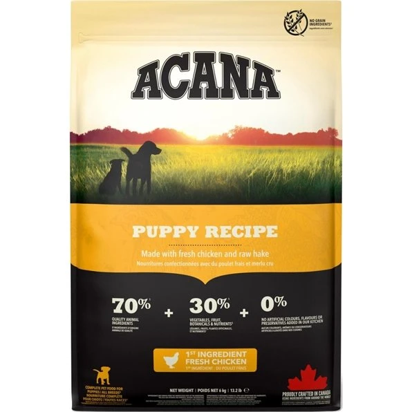 Acana Puppy Recipe Tørfoder 11,4 kg
