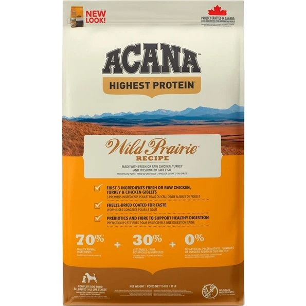 Acana Wild Prairie Hundefoder 11,4 kg