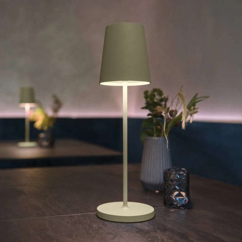 SLV Vinolina Two Grøn Portable Bordlampe, IP65, 10 timer