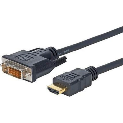 Vivolink HDMI til DVI-D kabel, 1 meter, sort
