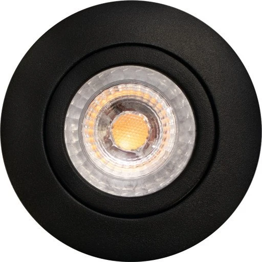 Scan Products Luna Low Profile 2.0 3000K mat sort 5,9W 490lm IP44